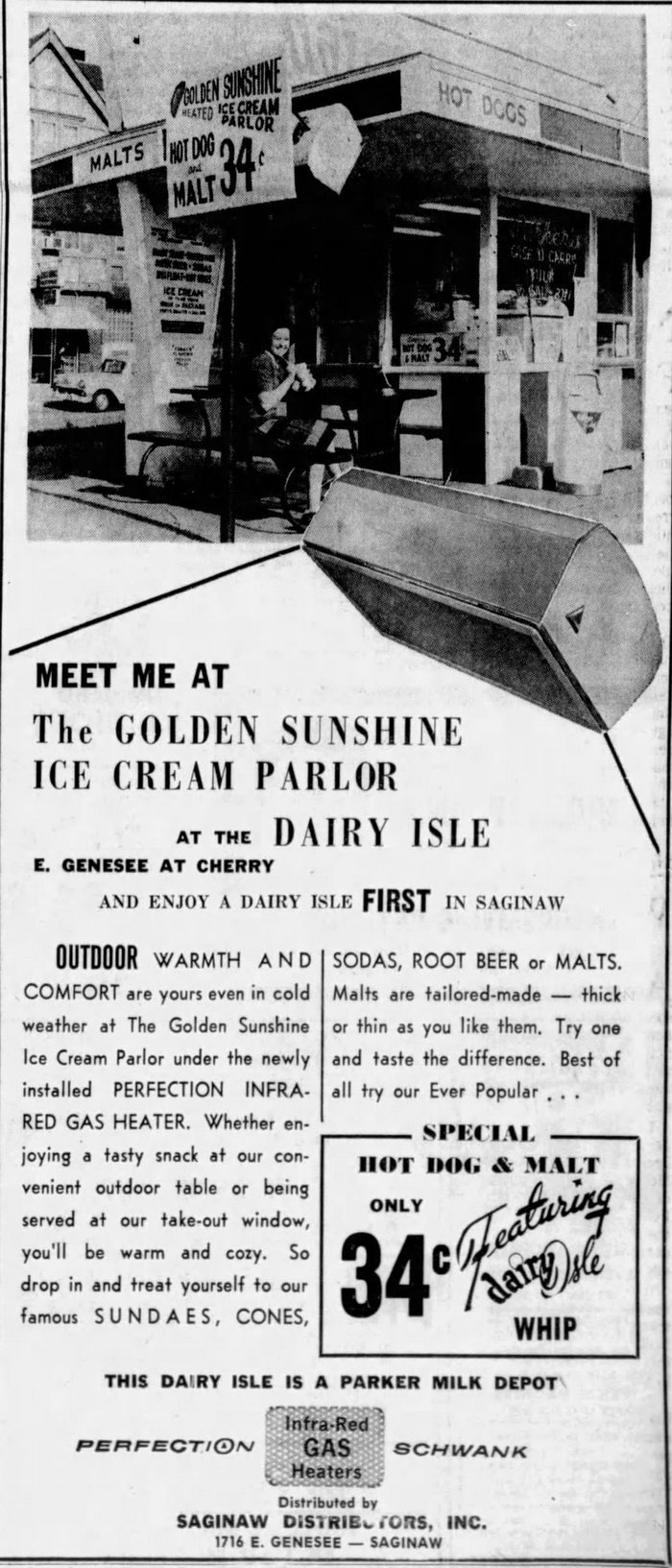 Dairy Isle - Nov 20 1962 Article (newer photo)